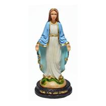 Imagem Nossa Senhora Das Graça De 12 Cm Em Resina