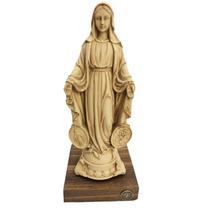 Imagem Nossa Senhora das Graças 20cm Crema Miráculo Gesso
