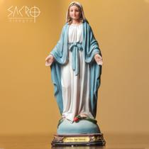 Imagem Nossa Senhora Das Graças 20cm Importada Resina - Sacro