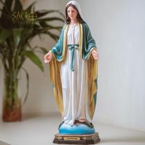 Imagem Nossa Senhora Das Graças 40cm Resina Importada - Sacro