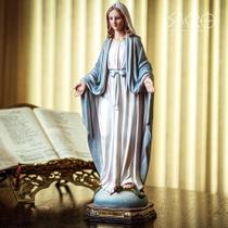 Imagem Nossa Senhora Das Graças 60cm Resina Importada Imagem Nossa Senhora Das Graças 60cm Resina Importada