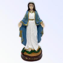 Imagem Nossa Senhora das Graças em Resina 15 cm - Bialluz Presentes
