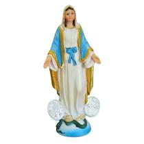 Imagem Nossa Senhora das Graças em resina 20 cm ARL8236 Imagem Nossa Senhora das Graças em resina 20 cm ARL8236