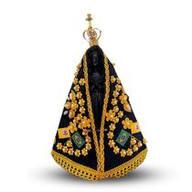 Imagem Nossa Senhora De Aparecida Original Presente Mãe 19cm - Divinário