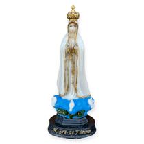 Imagem Nossa Senhora De Fátima 15cm Resina - sofia decorações