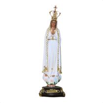 Imagem Nossa Senhora de Fátima 30cm em Resina Premium 30 cm Imagem Nossa Senhora de Fátima 30cm em Resina Premium 30 cm