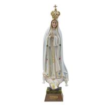 Imagem Nossa Senhora de Fatima de Portugal Resina 28 cm Imagem Nossa Senhora de Fatima de Portugal Resina 28 cm