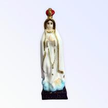 Imagem Nossa Senhora de Fátima em Resina 7 cm - META ATACADO