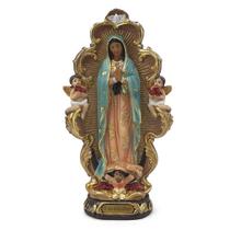 Imagem Nossa Senhora de Guadalupe Importada Resina 21,5 cm
