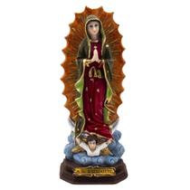 Imagem Nossa Senhora De Guadalupe Resina 16 Cm