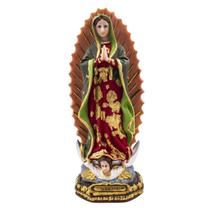 Imagem Nossa Senhora De Guadalupe Resina 22 Cm - Amém Decoração Religiosa