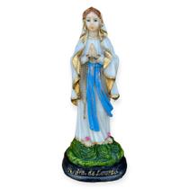 Imagem Nossa Senhora de Lourdes 15cm Resina