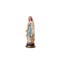 Imagem Nossa Senhora de Lourdes detalhista resina 20 cm - ASA