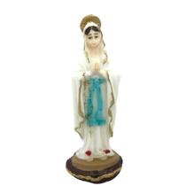 Imagem Nossa Senhora De Lourdes Em Resina 7 Cm - Bialluz Presentes