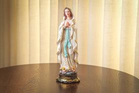 Imagem Nossa Senhora de Lourdes Lurdes 30cm Importada Resina - Sacro