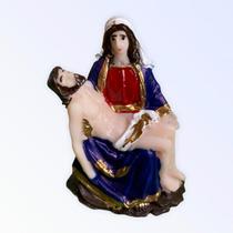 Imagem Nossa Senhora de Pietá Piedade em Resina 7 cm