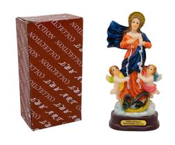 Imagem Nossa Senhora Desatadora De Nós 12cm - Enfeite Resina - Tascoinport Comercial Ltda Imagem Nossa Senhora Desatadora De Nós 12cm - Enfeite Resina - Tascoinport Comercial Ltda