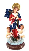 Imagem Nossa Senhora Desatadora Dos Nós 15 Cm Resina Imagem Nossa Senhora Desatadora Dos Nós 15 Cm Resina