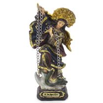 Imagem Nossa Senhora do Apocalipse Importada Resina 15 cm Imagem Nossa Senhora do Apocalipse Importada Resina 15 cm