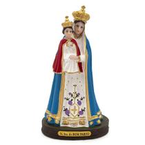 Imagem Nossa Senhora do Bom Parto Resina 15 cm - Amém Decoração Religiosa