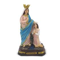 Imagem Nossa Senhora do Caravaggio Importada Resina 17 cm