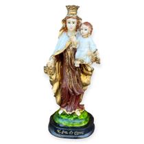 Imagem Nossa Senhora do Carmo 15cm Resina - sofia decorações