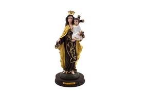 Imagem Nossa Senhora Do Carmo Resina 20 Cm - Amém Decoração Religiosa