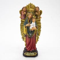 Imagem Nossa Senhora do Perpétuo Socorro Importada Resina 14 cm - Amém Decoração Religiosa