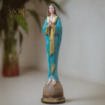 Imagem Nossa Senhora Do Silêncio 30cm Importada Resina Imagem Nossa Senhora Do Silêncio 30cm Importada Resina