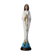 Imagem Nossa Senhora do Silêncio de Resina Nacional 12cm Imagem Nossa Senhora do Silêncio de Resina Nacional 12cm