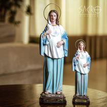 Imagem Nossa Senhora Grávida 30cm Resina Importada