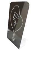 Imagem Nossa Senhora - Peça decorativa de mesa em aço inoxidável - 21cm