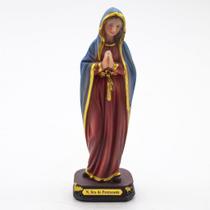 Imagem Nossa Senhora Pentecostes Importada Resina 12,5 cm