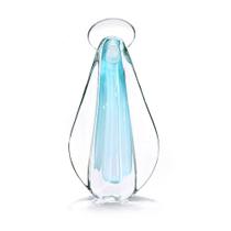 Imagem Nossa Senhora Santa Mini Azul Pacific Cristal Murano São Marcos 15x8cm Imagem Nossa Senhora Santa Mini Azul Pacific Cristal Murano São Marcos 15x8cm