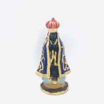 Imagem Nossa Sra Aparecida Escultura Resina 07 cm Imagem Nossa Sra Aparecida Escultura Resina 07 cm