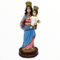 Imagem Nossa Sra Auxiliadora Escultura Resina 14 cm