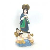 Imagem Nossa Sra Conceição Escultura Resina 07 cm Imagem Nossa Sra Conceição Escultura Resina 07 cm