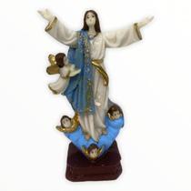 Imagem Nossa Sra da Assunção Escultura Resina 12cm