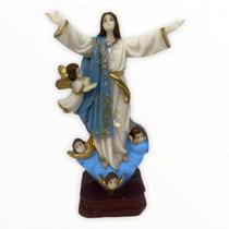 Imagem Nossa Sra da Assunção Escultura Resina 12cm