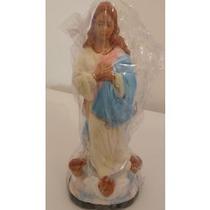 Imagem Nossa Sra Da Conceicao Escultura Gesso Estatua 20 Cm Imagem Nossa Sra Da Conceicao Escultura Gesso Estatua 20 Cm