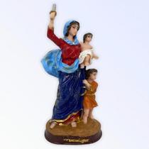 Imagem Nossa Sra Da Defesa Escultura Resina 17 cm