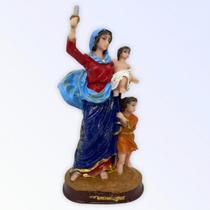 Imagem Nossa Sra Da Defesa Escultura Resina 17 cm