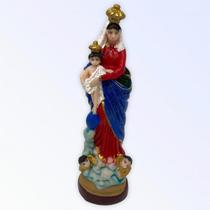 Imagem Nossa Sra da Glória Escultura Resina 14cm Imagem Nossa Sra da Glória Escultura Resina 14cm