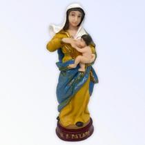 Imagem Nossa Sra da Lapa Escultura Resina 15 cm Imagem Nossa Sra da Lapa Escultura Resina 15 cm