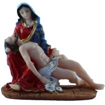 Imagem Nossa Sra da Piedade Escultura Resina 11 cm