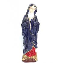 Imagem Nossa Sra Das Dores Escultura Resina 32 cm Imagem Nossa Sra Das Dores Escultura Resina 32 cm