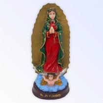 Imagem Nossa Sra de Guadalupe Escultura Resina 14 cm
