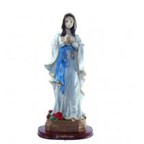 Imagem Nossa Sra de Loudes Escultura Resina 28 cm