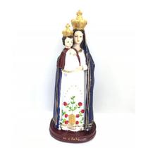 Imagem Nossa Sra Do Bom Parto Escultura Resina 30 cm Imagem Nossa Sra Do Bom Parto Escultura Resina 30 cm