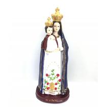 Imagem Nossa Sra Do Bom Parto Escultura Resina 30 cm Imagem Nossa Sra Do Bom Parto Escultura Resina 30 cm